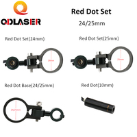 Modul Laser Pencari Lokasi Merah Sinar Titik dengan Dudukan untuk Penanda Pelurus Mesin Aksesori Pemosisian Laser