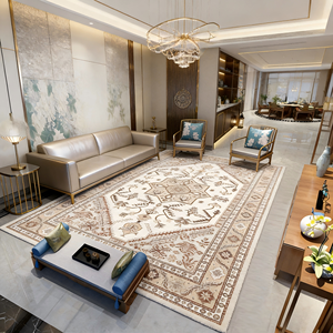 Tapis tissé en relief imprimé en 3D durable pour la décoration de la maison - Product Image 5