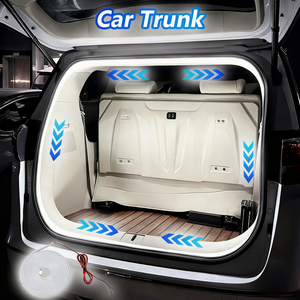 Éclairage de coffre <span class=keywords><strong>LED</strong></span> dynamique à flux continu, <span class=keywords><strong>bande</strong></span> lumineuse flexible, lampe d'ambiance à balayage marche/arrêt, étanche <span class=keywords><strong>12V</strong></span> 18W, accessoires auto - Product Image 1