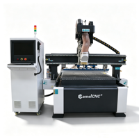 Routeur CNC à changement d'outil automatique haute vitesse CA-1325, contrôleur LNC Taïwanais, servomoteur Leadshine pour la découpe de MDF, acrylique et PVC