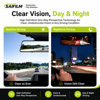 Film teinté pour vitres de voiture PET, nano, anti-UV, anti-IR, anti-rayures, haute définition, protection solaire pour vitres et pare-brise, protection à 99 %.