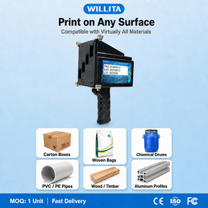 Impresora de Inyección de Tinta Portátil de Caracteres Grandes de 50 mm y 100 mm, Máquina de Impresión de Códigos de Fecha de Caducidad para Cartón, Palés de Madera y Tuberías - Product Image 4