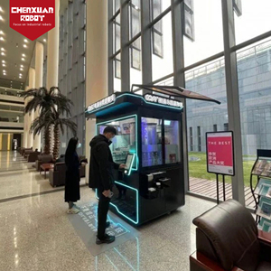 Système de barista robotique collaboratif de haute précision, kiosque de vente automatique de café sans personnel, IA automatique - Product Image 5