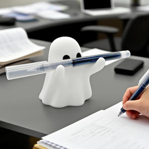 Soporte para Teléfono con Diseño de Fantasma Impreso en 3D FDM, Adorable y Espeluznante para Halloween, Soporte de Escritorio de PLA, Divertido Regalo Novedoso para Niños, Recuerdo de Fiesta, OEM - Product Image 3