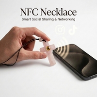 Nouveau pendentif intelligent NFC 2026 avec puce NFC 13,56 MHz pour contrôle d'accès – Cadeau idéal