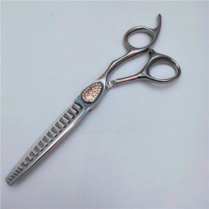 Ciseaux de coiffure droits en acier inoxydable 440C de 6,0 pouces pour droitiers, personnalisables - Product Image 2