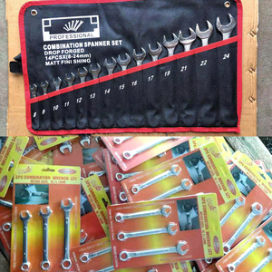 7mm <strong>15mm</strong> 24mm Best High Quality Custom Germany Metric Combination <strong>Spanner</strong> - Product Image 6