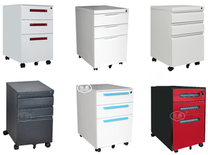 Équipement de bureau Offres Spéciales piédestal de lime mobile de salon piédestal mobile à 3 tiroirs prix armoire de piédestal mobile - Product Image 6