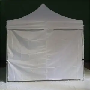 贸易展览帐篷户外露台弹出式顶篷10x10ft带侧壁的顶篷帐篷