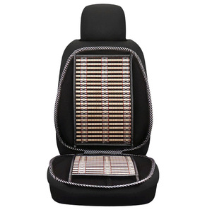 Bamboo Silk Flat Car Seat <b>Cushion</b> Summer Breathable Mesh Cooling <b>Pad</b> Single Piece for Driver and Passenger - Product Image 2