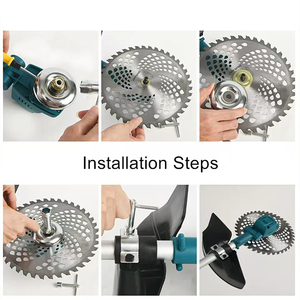 Cordless tosaerba motore Brushless elettrico Grass Trimmer potenza Cutter regolabile con angolo di potatura <span class=keywords><strong>attrezzi</strong></span> da giardino - Product Image 6