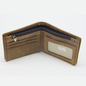 Portefeuille pour homme Boshiho en cuir véritable avec poche pour photos - Product Image 1