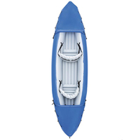 Canopée gonflable pour bateau, 3.21 m de Long, avec pagaie, équipement de divertissement aquatique