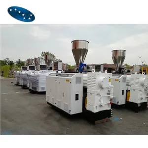 high quality SJSZ 45/51/55/65/80/92 double screw conical extruder