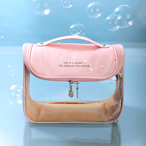 2023 Hot <strong>Sale</strong> Transparent PVC Clear <strong>Cosmetic</strong> <strong>Bag</strong> Waterproof Makeup <strong>Bag</strong> with Zipper Closure Fashion Style - Product Image 5