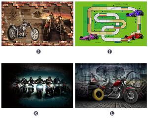 Papier peint à thème de moto rétro nostalgique Papier peint de moto de course automobile Restaurant Bar Hot <span class=keywords><strong>Pot</strong></span> Barbecue Shop <span class=keywords><strong>Mural</strong></span> - Product Image 5