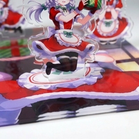 HanXin - Juego de Soportes Acrílicos Personalizados de Anime Navideño, Decoración Festiva Tridimensional para Escritorio, Figura de Personaje, Venta al por Mayor de Fábrica