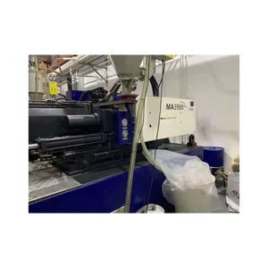 Mesin cetak injeksi Haitian bekas 390T MA3900 390T mesin cetak injeksi kotak makanan ringan plastik kecepatan tinggi