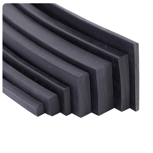 Tiras planas de silicona sólida hechas en Shenzhen, amortiguador de vibración resistente al aceite, corte adhesivo de doble cara resistente a la presión - Product Image 1