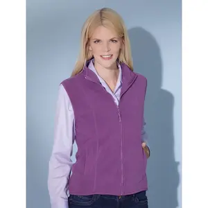 Gilet in microfibra femminile personalizzabile per merchandising - Product Image 1