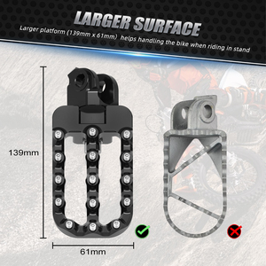 Repose-pieds inférieurs NICECNC 20 mm pour <span class=keywords><strong>KTM</strong></span> <span class=keywords><strong>690</strong></span> SMC Enduro R 2008-2024 Husqvarna 701 Enduro <span class=keywords><strong>Supermoto</strong></span> 2016-2024 <span class=keywords><strong>2022</strong></span> - Product Image 3