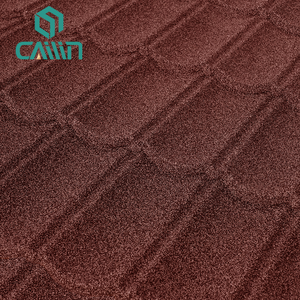 Çin üreticinin Modern taş kaplanmış Metal çelik çatı kiremitleri 0.45mm Alu-çinko çatı levhaları - Product Image 6