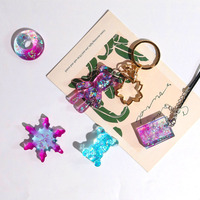 Goutte à goutte colle moule ours fishtail épingle à cheveux multiples pendentif silicone moule pour BRICOLAGE à la main