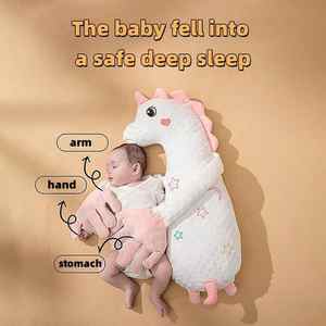 전동 토닥임 기능과 음악이 내장된 아기 수면 애착 인형, 북극곰 플러시 수면 베개 - Product Image 2