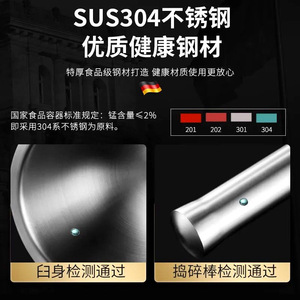 Xierhui Garlic Crusher SUS304 Manual Spice Grinder Kitchen Tool - Product Image 3