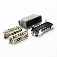 Conectores SENTUO de Alta Resistencia, IP65, Impermeables, de Aluminio, para Montaje en Pared, 24 Pines, 16A, Terminal de Tornillo, Entrada Lateral