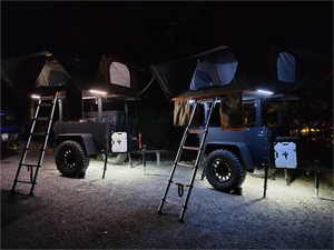 Penjualan terlaris 2024 16.5*9MM profil saklar aluminium IP67 kustom tahan air merah/amber + putih LED Kit bilah lampu Strip Kemah - Product Image 3