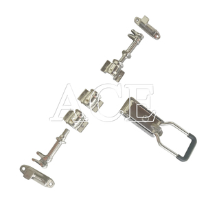 Accessoires pour camions frigorifiques Pièces détachées Engrenage de verrouillage de porte en acier inoxydable Poignée de porte de remorque de camion frigorifique Verrouillage - Product Image 2