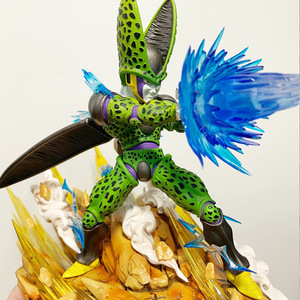 Figura <span class=keywords><strong>de</strong></span> Alta Calidad <span class=keywords><strong>de</strong></span> Dragon Ball Z, Goku <span class=keywords><strong>Gohan</strong></span> Super Saiyan VS Cell Forma Completa, Estatua <span class=keywords><strong>de</strong></span> <span class=keywords><strong>Resina</strong></span> <span class=keywords><strong>de</strong></span> PVC, Colección <span class=keywords><strong>de</strong></span> Regalo para Fanáticos - Product Image 2