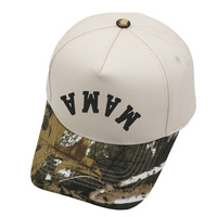 Gorra de béisbol de 5 paneles de algodón estilo Dobby con logotipo bordado en 3D personalizado para hombre gorras deportivas para correr de dos tonos con puntos de terciopelo