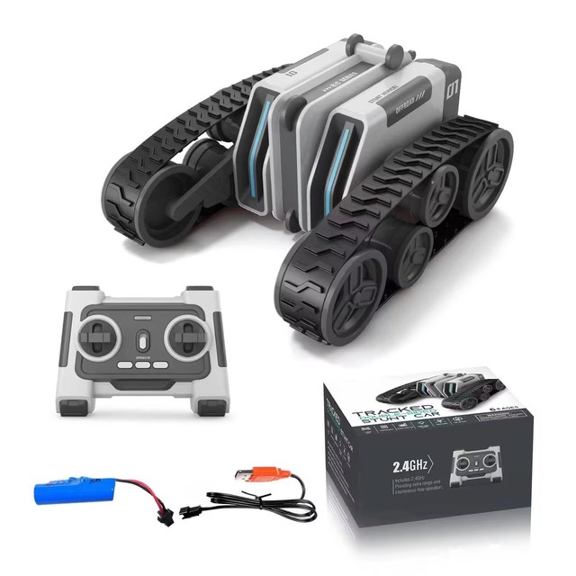 Newest HOSHI 1613 Stunt Track Vehicle Double Sided RC Tank 3.7V 500mAh RC Cars Remote Control Car Toys Christmas Gift
