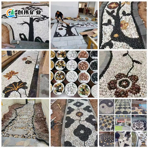 Đen sông đá sỏi cho thiết kế sân vườn đánh bóng cảnh quan đá lát hoa nhỏ mưa đá - Product Image 6