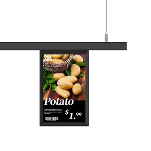 10.1-inch đầy đủ màu sắc màn hình LCD Đăng kích thước lớn kỹ thuật số trong nhà quảng cáo giá tag Kệ hiển thị video ứng dụng giáo dục - Product Image 4