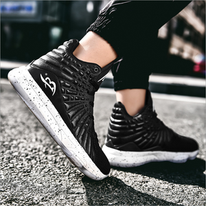 Men's High-Top Basketball Shoes Height Increasing Wear-Resistant Breathable for Spring Summer Autumn Winter Walking - Product Image 6