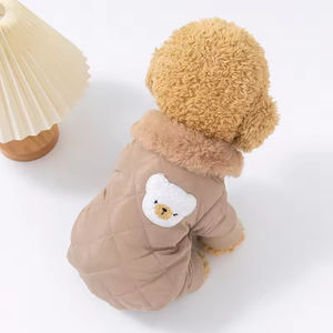 Vêtements d'hiver modernes à quatre pattes pour chiens, chauds et résistants au froid, pour petits chiots et chats, vêtements d'extérieur en gros pour la saison printanière - Product Image 4