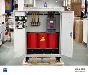 Transformateur triphasé à isolation sèche 100kVA-500kVA 380V/415V vers 400V/380V/240V à enroulement cuivre/aluminium pour usage industriel - Product Image 6