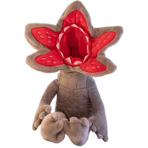 Stranger Things-Animal de peluche suave, juguete de peluche personalizado, pequeño, aterrador, con cabeza de flor de rafia