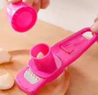 Candy Color Kitchen Accessories Plastic Ginger Garlic Grinding Tool Magic Silicone Peeler Slicer Cutter Grater Planer