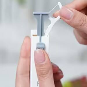 جديد المنتج الصانع التلقائي الأسنان مربع الخيط عصا موزع الأسنان الخيط الاطفال أدوات تنظيف الأسنان بالخيط الأسنان - Product Image 2