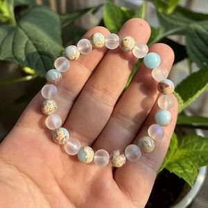 Custom Shoushan Stone <b>Bracelet</b> for Women - <b>Healing</b> Crystals & Chakra Beads for Stress Relief & Anxiety Support - Product Image 4