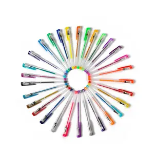 Wholesale Ballpoint Gel Pens With Logo Custom For Coloring Writing Drawing