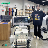 Nueva Impresora DTF para Camisetas, Máquina de Impresión A3 de 30 cm con 2 Cabezales XP600 I1600