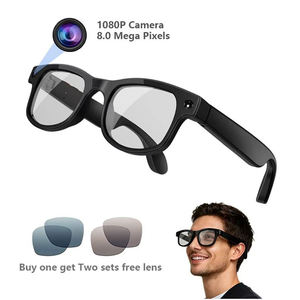 Nouvelles lunettes intelligentes avec assistance IA, traduction en temps réel, enregistrement vidéo, 3 objectifs, Bluetooth, lunettes intelligentes avec caméra - Product Image 3