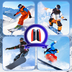 Protection des tibias en fibre de carbone pour jeunes, protection haute performance pour le <span class=keywords><strong>ski</strong></span> et le snowboard, sports d'hiver - Product Image 6