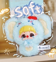 Usine source Little Dumb KIKI Plush Zoo Plush Blind Box Vente en gros de peluches, poupée en peluche applicable à la décoration et aux cadeaux