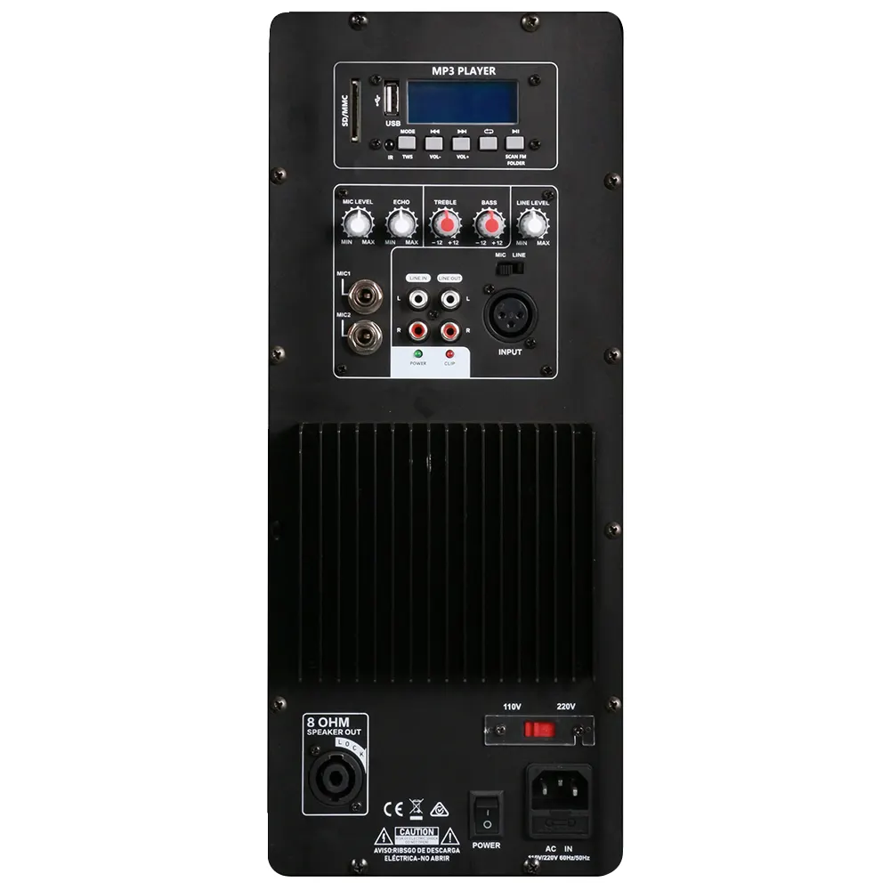 AS Amplifier Enclosure Class dsp Active Speaker Amplifier Board Module